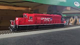 Bowser CP Rail Dual Flag WS CP 6001 [upl. by Newkirk458]