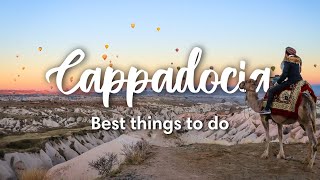 CAPPADOCIA TURKEY  9 Best Things To Do In Magical Cappadocia [upl. by Vinay]