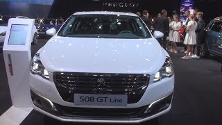 Peugeot 508 GT Line 16 THP 165 SampS BVM6 2017 Exterior and Interior in 3D [upl. by Nyssa69]