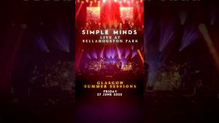 Tickets on sale now SimpleMinds Glasgow LiveMusic [upl. by Noelyn]