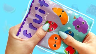 how to make a paper squishy BLIND BAG ✨ FRUIT blind bag  subscriber request [upl. by Rosanna850]