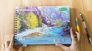 A4 size sketchbook for Drawing [upl. by Sej]