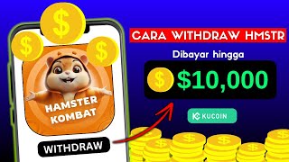 Viral di TikTok Cara Withdraw Hamster Kombat Ke Wallet Mining Crypto Airdrop Telegram [upl. by Kramal]