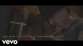 Trace Adkins  Watered Down Lyric Video [upl. by Jolyn580]