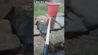 water flow pipe water video youtubeshorts [upl. by Vere]