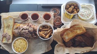 Dickeys BBQ Mukbang Mouthwatering BBQ Feast with Family BBQ Feast [upl. by Micheline]