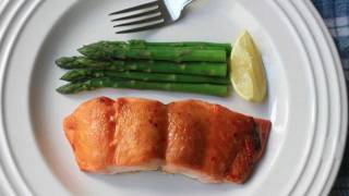 Miso Maple Salmon Recipe  Broiled Salmon with Miso Maple Glaze [upl. by Henarat74]