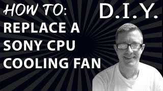 How to replace Sony Vaio CPU Fan [upl. by Bucher]