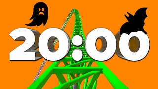 20 Minute Timer SPOOKY COASTER 👻🎢 [upl. by Enihsnus]