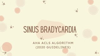 Bradycardia  AHA ACLS Algorithm with new 2020 Guidelines Updates [upl. by Howell751]