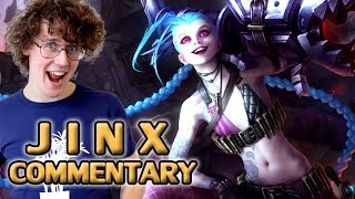 ♥ LoL Commentary  Jinx  Sp4zie [upl. by Ilajna376]