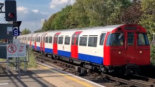 Bakerloo Line 1972 stock 3247 amp 3544 approaching Stonebridge Park September 2023 [upl. by Seymour872]