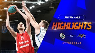 Pari Nizhny Novgorod vs MBA Highlights November 17  Season 202324 [upl. by Narag152]