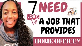 7 Work from Home Jobs with Equipment Provided Hiring Immediately [upl. by Rieger330]