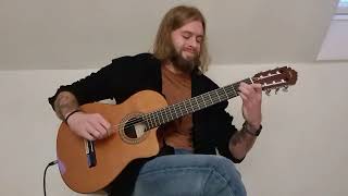 The Song of the Golden Dragon  Estas Tonne Acoustic Guitar Cover  Scott Russell [upl. by Orvas]