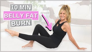 10 Minute AB WORKOUT For Women Over 50  Beginner No Equipment [upl. by Hilaire]