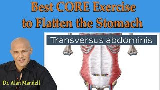 The Best Core Medically Proven Exercise to Flatten Your Stomach  Dr Mandell [upl. by Llehsyt335]