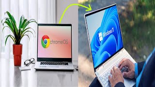 How to install Windows 11 in Chrome Book Step wise easy installation [upl. by Kohler302]