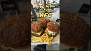 Street side burger better than KFC🥵😱shorts streetfood [upl. by Rhiana]