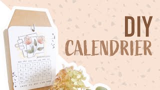 DIY Calendrier  Chouflowers [upl. by Raviv]