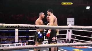 Badr Hari vs Frederic Sinistra full fight Its Showtime 2009 [upl. by Pasho]