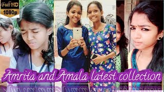 Amrita and Amala latest tiktok collections [upl. by Vasquez816]