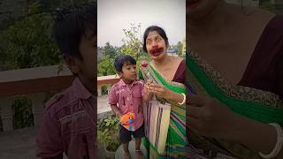 Mona ke maa dilo bhutiya lollipop 🍭👹🤮shorts trending youtubeshorts funny shortvideo [upl. by Yearwood276]