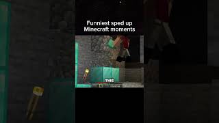 Minecraft sped up moments [upl. by Diane-Marie]