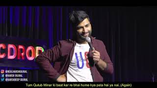 Stand up comedy 😂 of Harsh Gujral ll one of the best stand up comedy [upl. by Zelazny]