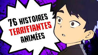 76 histoires TERRIFIANTES animées COMPILATION JUILLETAOUT 2024 [upl. by Nonnah]