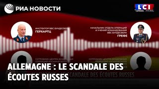 Espionnage  Allemagne le scandale des écoutes russes [upl. by Olmsted866]