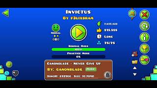 Random gd levels 2 Invictus by f3lixram [upl. by Nonnaihr]