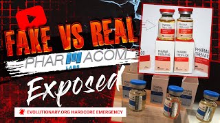 Evolutionaryorg Emergency 8 Fake Pharmacom Labs vs Real Pharmacom labs Exposed [upl. by Nylakcaj]