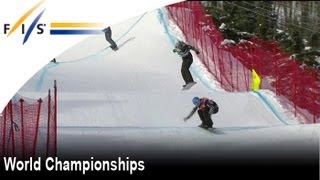 Snowboard Cross World Championships Highlights [upl. by Colier]