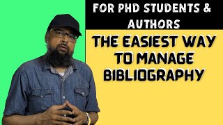 Reference Management During PhD Using a Single Bib File [upl. by Drexler892]