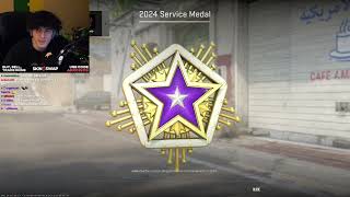 CS2 2024 Service Medal In Game [upl. by Nelehyram]