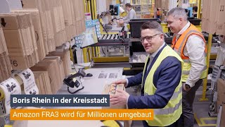 Amazon FRA3 wird für Millionen umgebaut [upl. by Nieberg]