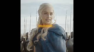 DRACARYS    Game Of Throne Edit edit war emiliaclarke fyp viralshorts gameofthrones [upl. by Yolane]