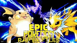 Raichu vs Jolteon  Pokemon Rap Battle 3 [upl. by Vivl952]