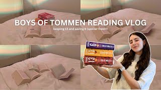 reading vlog boys of tommen series spoiler free 🍂🧸🍁 [upl. by Yarehs356]