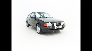 A 1980s Icon the Ford Escort Mk4 XR3i with Only 24323 Miles from New  SOLD [upl. by Buckley6]