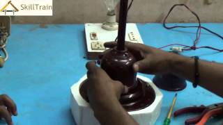 Assembling a Ceiling Fan Part2 Hindi हिन्दी [upl. by Nairad]