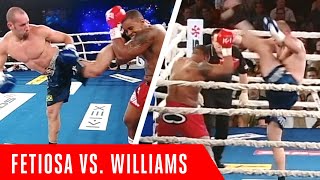 Glaube Feitosas SPECTACULAR Striking Showcase Feitosa vs Williams  Full Fight [upl. by Abeu481]