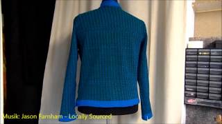 Jacke gestrickt auf Knittax M2 [upl. by Nickerson292]