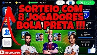 SORTEIO DE UMA CONTA COM 8 BOLAS PRETAS  PES 2017 MOBILE [upl. by Garretson]