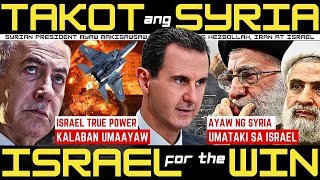 HALA SYRIA TINALIKURAN ANG IRAN AYAW NG SYRIA LUMABAN SA ISRAEL PERA AT GINTO NABISTO NG ISRAEL [upl. by Pudens51]