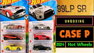 Unboxing  Hot Wheels 2024 Case P [upl. by Naeroled]