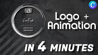 Make a Good Looking Logo Animation In 4 Minutes  Canva Tutorial [upl. by Hermine]