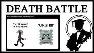 Infinite Killed By Thwomp In Death Battle [upl. by Yrelle]