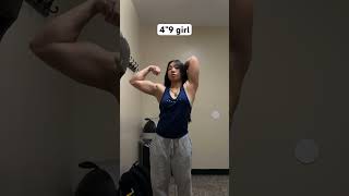 grow wider than vertically gym motivation gymqueen gymexercises gymhumor gymgirly [upl. by Nylsor]